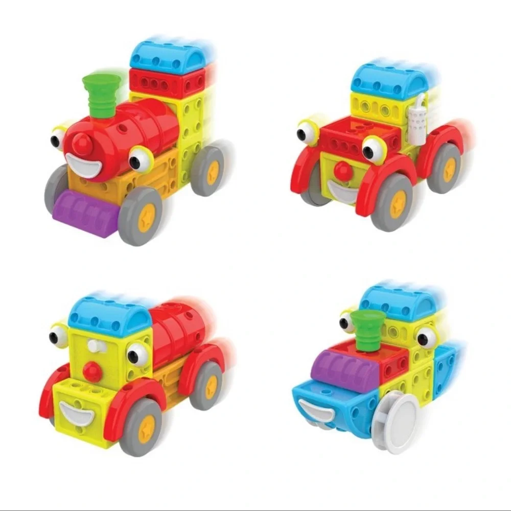 The Learning Journey Techno Kids 4 IN 1 Construction Sets Around Town